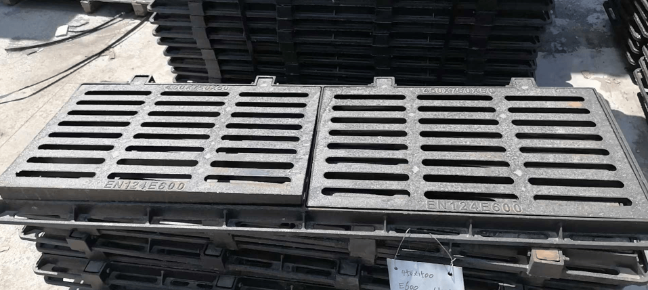 谢家集球墨铸铁连体双篦展示