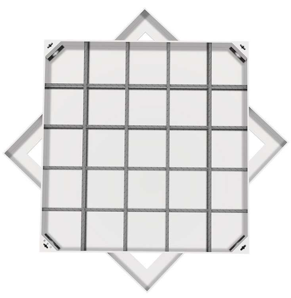 谢家集不锈钢方井展示